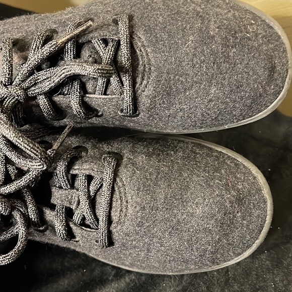 ALLBIRDS grey wool runners sneakers size 8 - Picture 13 of 15